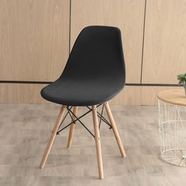 Eames Chair Cover, Chair Cover, Dining Chair Cover, Warm, Autumn, Winter, Fit, Backrest, Nordic, Stretch, Warm, Fit, Stretchable, Backrest, Chair Cover, Shell Chair Cover, Velvet, Office, Dining Chair