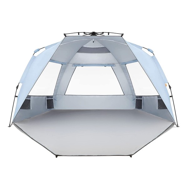Easthills Outdoors Instant Shader Enhanced Deluxe XL Beach Tent Easy