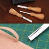 Nagoyuki 3 Size Leather Edge Beveler Tool 4mm 6mm 8mmEdge