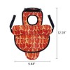La La Pet 2Pcs Chicken Saddles and Back Protector Double-Layer
