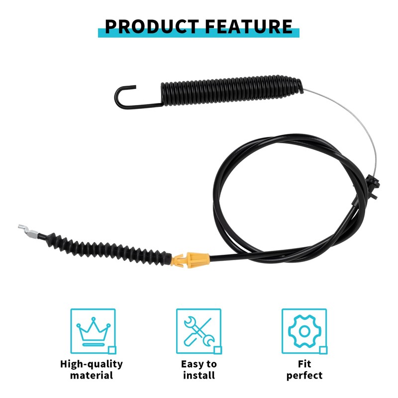 IDEASURE 946-04173E Deck Engagement Cable Compatible with MTD Troy-Bilt Lawn