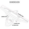 T MAX 530 CNC Side Mirrors with Hole Cover and