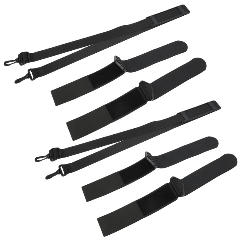 2Set Snowboard Shoulder Straps Handle Double Skis Fixing Strap Sleigh