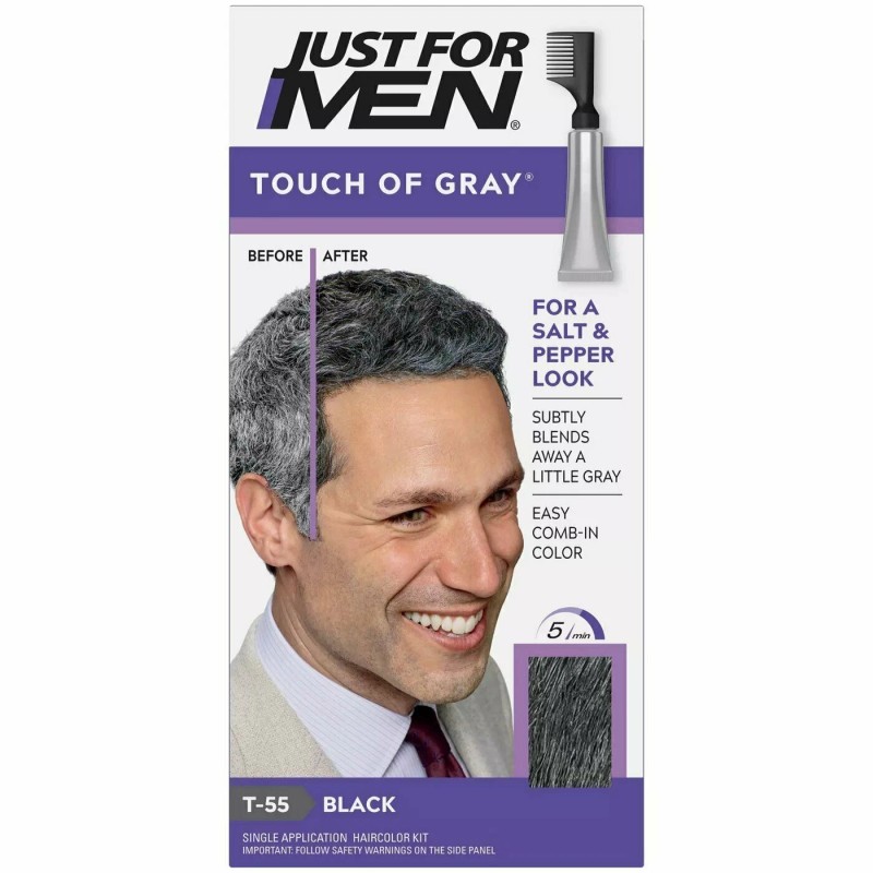 Just For Men T55 Touch Of Gray Hair Treatment Peroxide