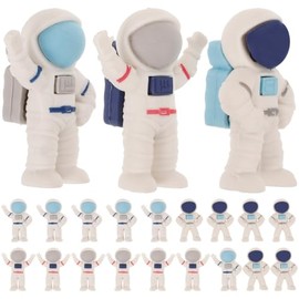 COHEALI Gomas De Borrar Espaciales Para NiñOs - 24 Piezas De Astronauta Y DiseñO Kawaii Regalos Escolares Y Suministros Aula