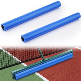 Silipull 2 Pack 36 Inch Replacement Surface Roller Tennis Court Squeegee Sponge Replacement Roller Seamless for Sweep Tennis Brush (Blue)