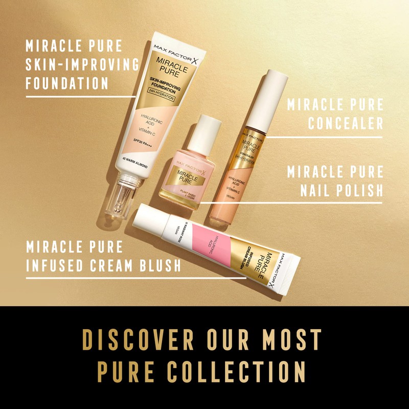 Max Factor Miracle Pure Skin Improving Foundation Colour 50 Natural
