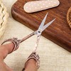 Small Craft Scissors with Cover, Comfortable Handles With Beautiful Butterfly