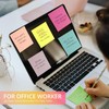 Sticky Notes, 12 Pads, 3x3 inches, Colorful Self-Stick Note Pads,