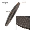 sourcing map Flap Disc, 120-grits 4" x 5/8" Abrasive Grinding