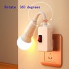 YCSSSD E26/E27 Plug in Light Socket, Light Socket Outlet Adapter,