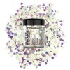 Stargazer Chunky Glitter Shaker, UV White. Cosmetic glitter for use