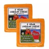 Wisconsin Cheese 2 Year Cheddar Cheese 7 oz. (Pack of