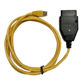 Dezanyc ENET OBD2 Ethernet RJ45 Cable to OBDII Adapter OBD2 Compatible with ista F G Series