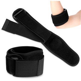 OHPHCALL 4Pcs Adjustable Sports Elbow Braces Elbow Support Pads for Outdoor Activities Elbow Protectors for Enhanced Stability and Comfort