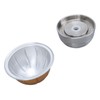 Reusable Coffee Capsule Stainless Steel Easy to Clean Long Lifespan