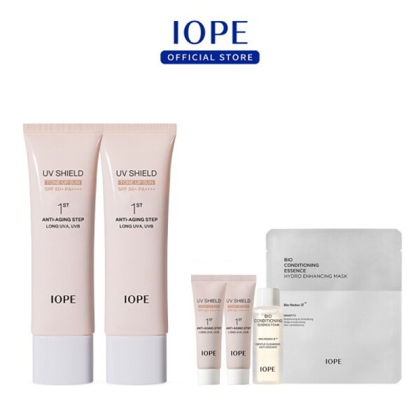 IOPE UV Shield Tone-Up Sun 50ml x 2 / 아이오페