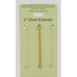 Unbranded CHAIN EXTENDER 2", SET OF 3, SENSIBLE SOLUTIONS NICKEL FREE
