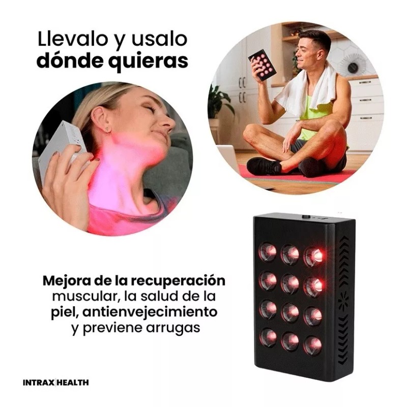Intrax Health Lampara De Fototerapia Laser Infrarojo Multiple Aplicacion