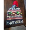 Unbranded LED Christmas Hat, Light up T-Rexmas Beanie Unisex Brand