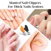 Wide Jaw Opening Anti-Splash Slanted Nail Clipper, Slanted Nail Clippers