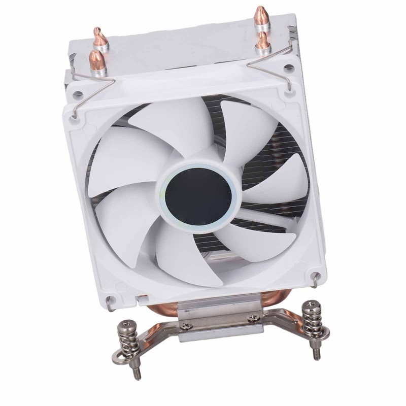 CPU Cooling Fan 3.54in 2 Heat Pipes 3pin 12VDC 2000RPM