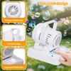 Automatic Bubble Machine, Electric Portable Bubble Machine with 20 Bubble
