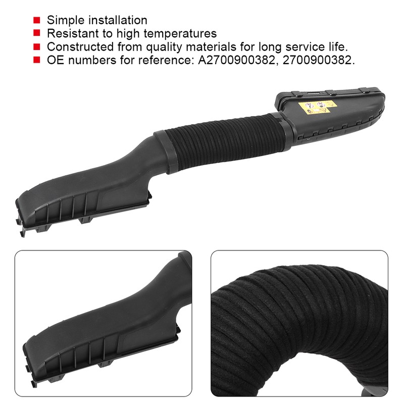 Air Cleaner Intake‑Inlet Duct Tube Hose 2700900382 Fits for CLA250
