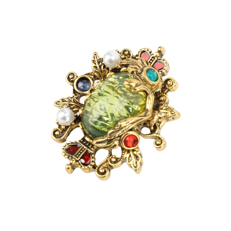 Vintage Court Style Earrings Fashionable Exquisite Luster Retro Earrings for