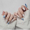 [M;H #] Summer sea handmade nail tips - Enter Lake