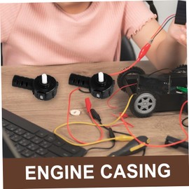 Totority 4pcs Lightweight Replacement Motor Covers for Quadcopter Easy to Install Motor Shells Engine Bases Compatible Mini Drone Maintenance