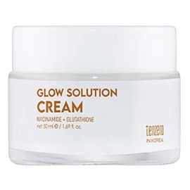 Ten Zero quick-drying thick watery glow mild soothing care radiance cream glow solution cream 50ml 4 packs / 텐제로 속건조 꾸덕한 물광 순한 진정 케어 광채 크림 글로우 솔루션 크림 50ml 4개