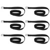 6PCS Heavy Duty Lashing Straps Adjustable Buckle Tie Down Straps