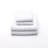 LinenMe 05376 Waffle Washed Linen Bath and Hand Towel Set,