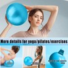 Mini Pilates Balls 9 Inches Small Exercise Ball Anti-Burst Non-Slip