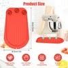 Casbomy Mixer Sliding Mat for KitchenAid with 3 Mixing Heads