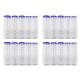 Namvo Coin Holder Spring Coin Sorter Coin Storage Coin Sorting and Storage for Supermarkets Restaurants Newsagent's Office -Pack of 4