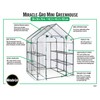 Miracle-Gro 4'8" x 4'8" x 6'5" All-Season Small Walk-in Greenhouse