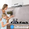 SNDOAS SNDOAS 24 inch Range Hood,230 CFM Under Cabinet Range