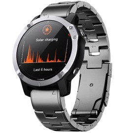 NeXStrix 22mm Titanium Metal WatchBand Compatible for Garmin Tactix 8 47mm/Instinct 3 45mm/Fenix 8 47mm/Forerunner 965, 26mm Quick Fit Strap for Tactix 8 51mm/Instinct 3 50mm/Fenix 8 51mm/Fenix 6X Pro