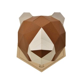 Bogcraft Design Accessories, Bear, Assembly Interior Kakukaku m, 7.2 x 10.1 x 0.4 inches (18.2 x 25.71 x 0.9 cm)