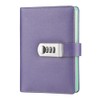 NectaRoy Lock Journal Lockable Refillable Diary, PU Leather Cover Writing