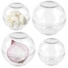 Set of 4 Onion Storage Balls: Onion Box for Onions,