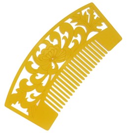 "kamimo" ac1018 White Innocent Japanese Wedding Bekko Style Vilacan Hair Ornament Cherry Blossom Oiran Hair Ornament Front Shot Bride Kimono Kimono Kimono Courtesan Style Maiko Geisha Style (Comb 2)