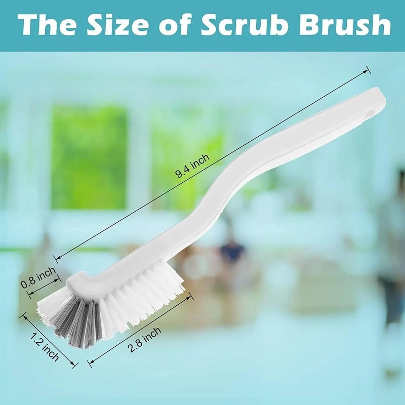 Right Angle Bottle Brush for Kitchen, Bathroom Scrub Brush, Clean