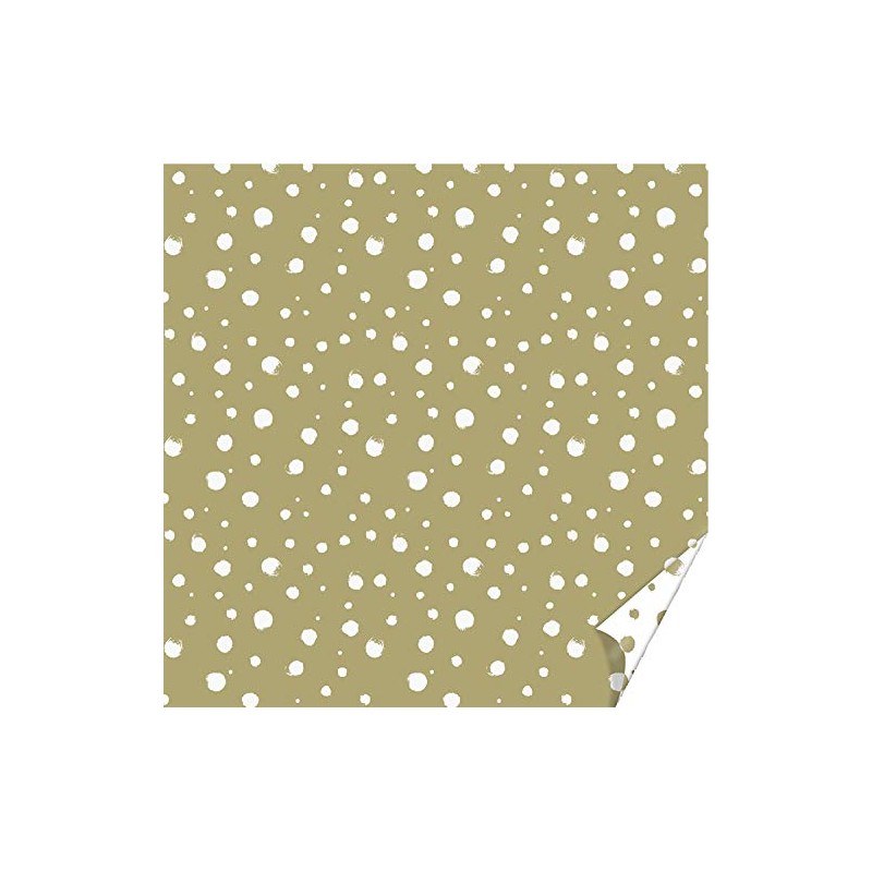 HEYDA Paper for Folding, Origami"Crystal", White/Gold