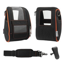 Soft Carrying Case for Zebra ZQ620 QLN320 ZR638 Mobile Thermal Printer - 2024 Upgrade Case Holster with Shoulder Strap and Belt Clip Compatible with Zebra ZQ620 QLN320 ZR638 Portable Carry Accessories