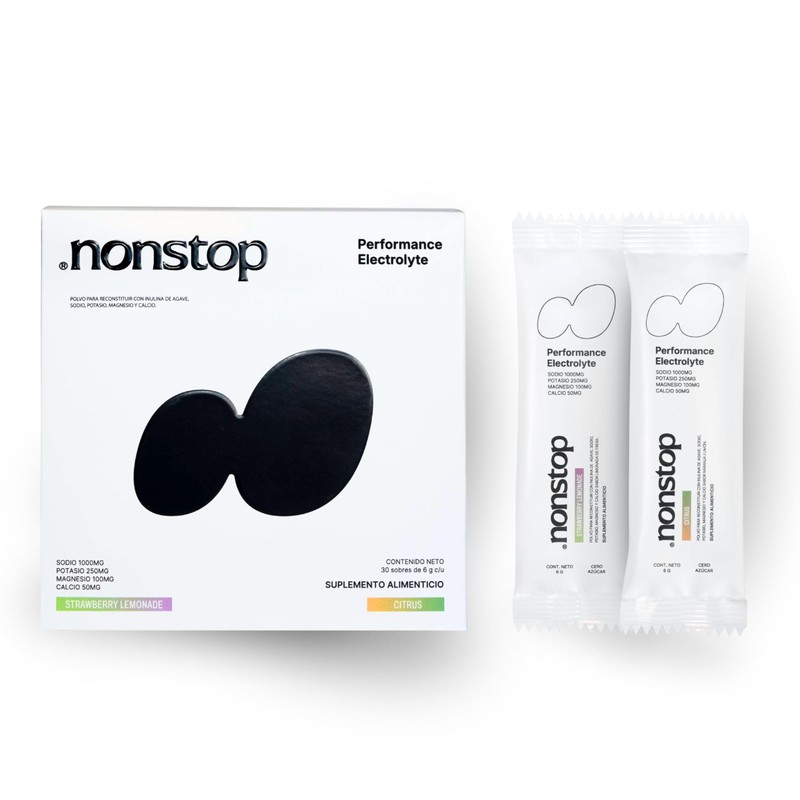 nonstop Electrolitos en Polvo Sin Azúcar Keto | Caja 30