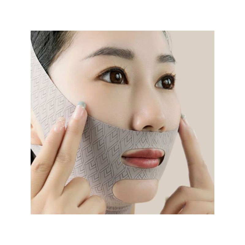 투턱없애기 페이스마스크교정기 심부볼리프팅 안면거상땡기미 얼굴형관리 Double Chin Eliminating Face Mask