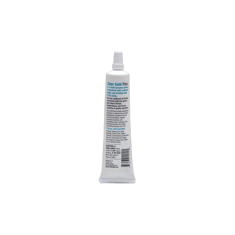 TTL Clear Gold Plus PTFE Grease, Clear, 3.5 oz –